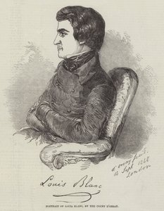 Retrato de Louis Blanc de Count Alfred D